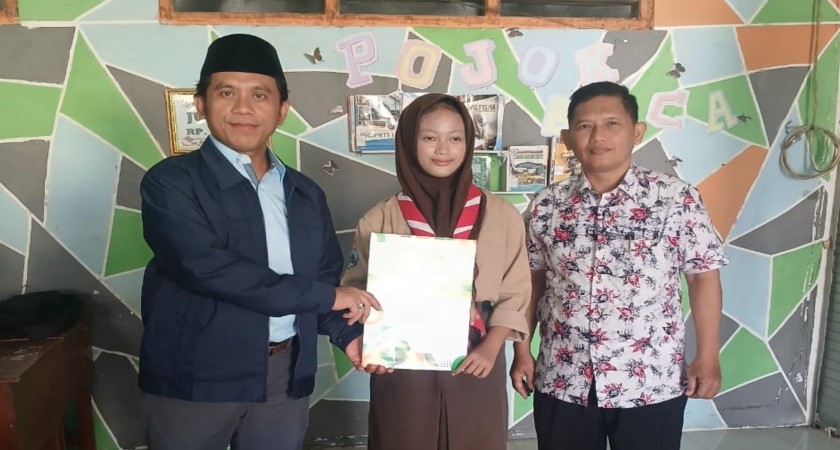 UPZ Kemenag Tuban Salurkan Bantuan Pendidikan untuk Siswa MTs Terpadu Miftahul Ulum Magersari