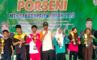 Siswa MTs Terpadu Miftahul Ulum Magersari Raih Juara 3 Catur Putra di Porseni